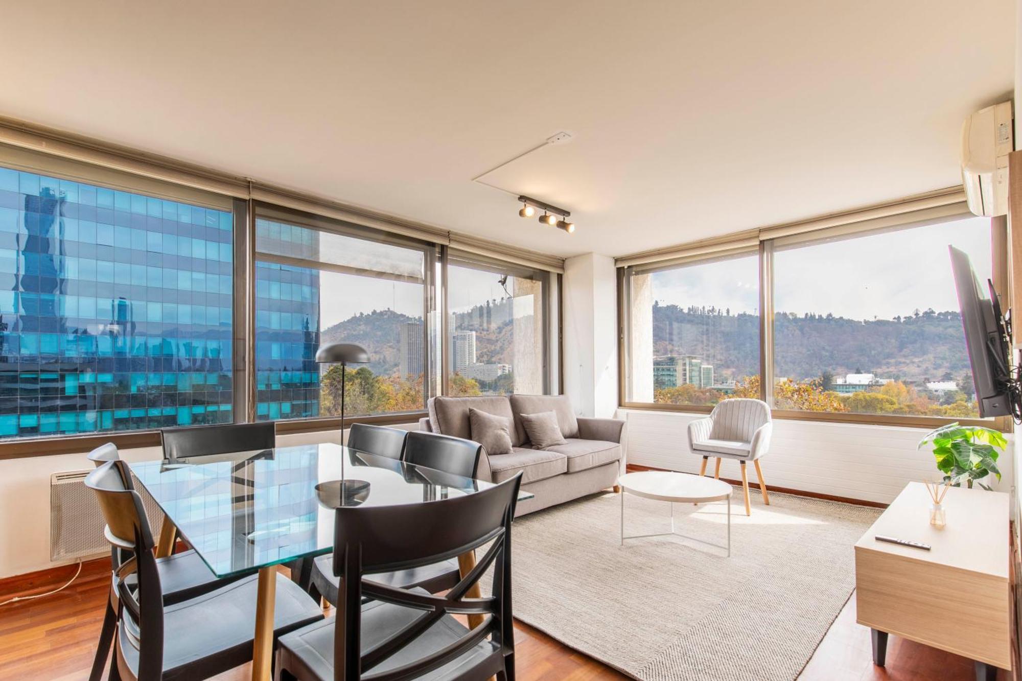 Apartamento Vistas, Ac - Costanera Center, Parking Pv200 Santiago de Chile